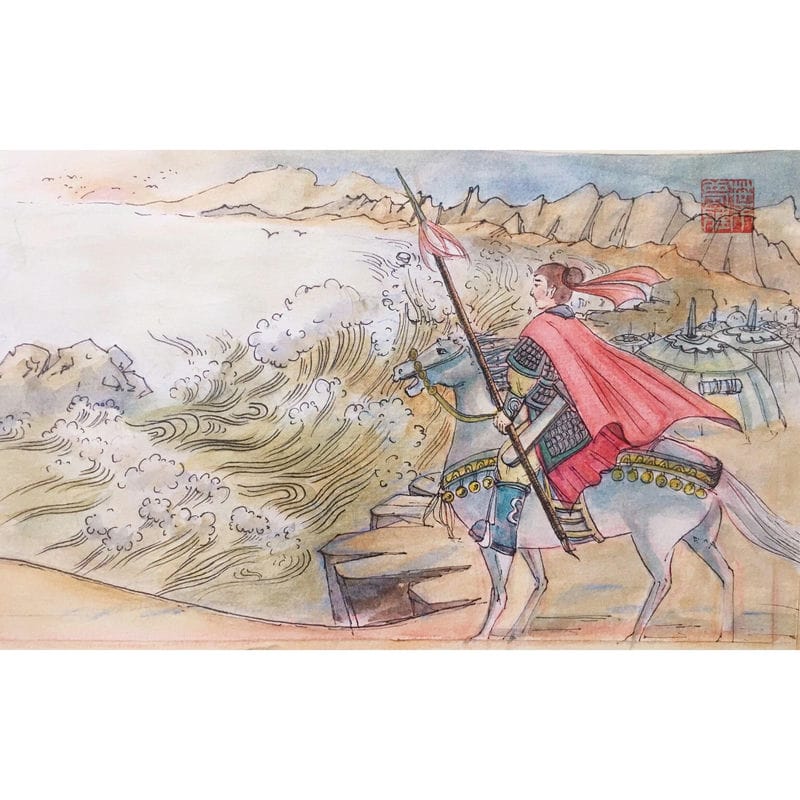 巾帼英雄花木兰的故事梗概（花木兰从军的故事简短概括）