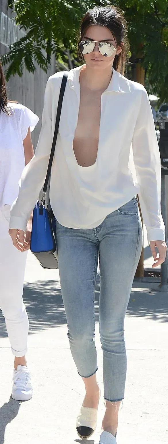 逛街当T台，你永远不知道肯达尔·詹纳（Kendall Jenner）有多美