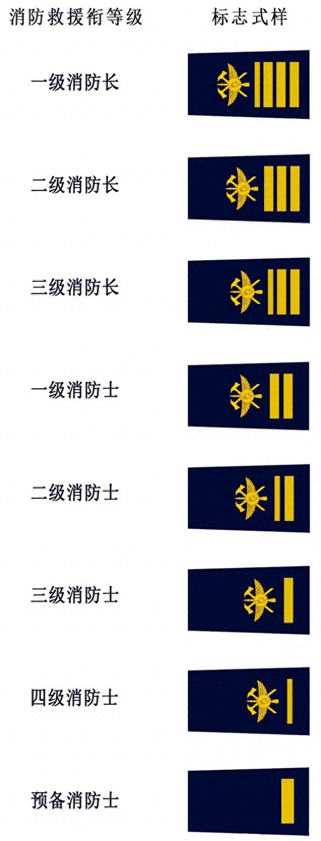 中国消防救援新肩章来了！
