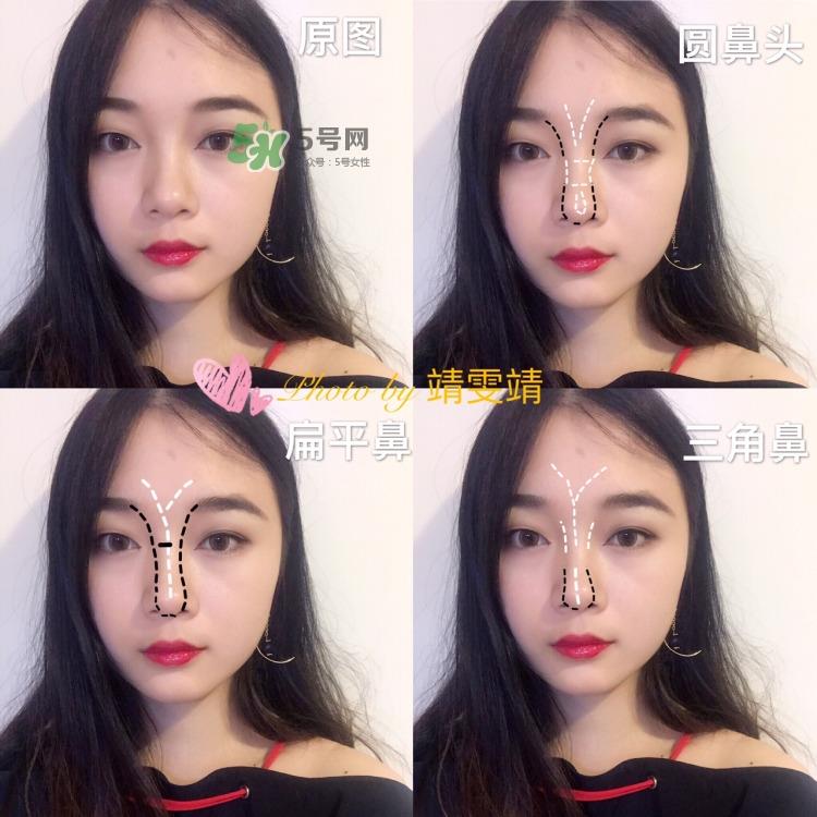 怎么样画鼻影 画鼻影步骤图