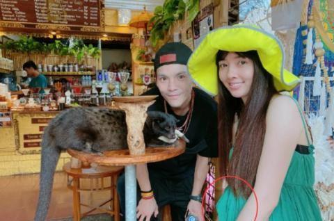 郭碧婷肚子凸起疑似怀孕 与向佐旅行度假超甜蜜