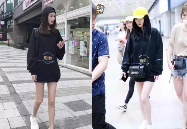 卓亨瑜不仅撞脸杨幂还撞了衫，话说这姑娘之前长这样
