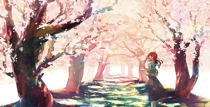 唯美·二次元“壁纸”，ins热款高清少女心，很幸运能够遇到你