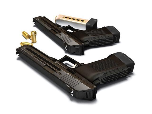 为纪念1911手枪而诞辰的，勃郎宁X42手枪就是漂亮！