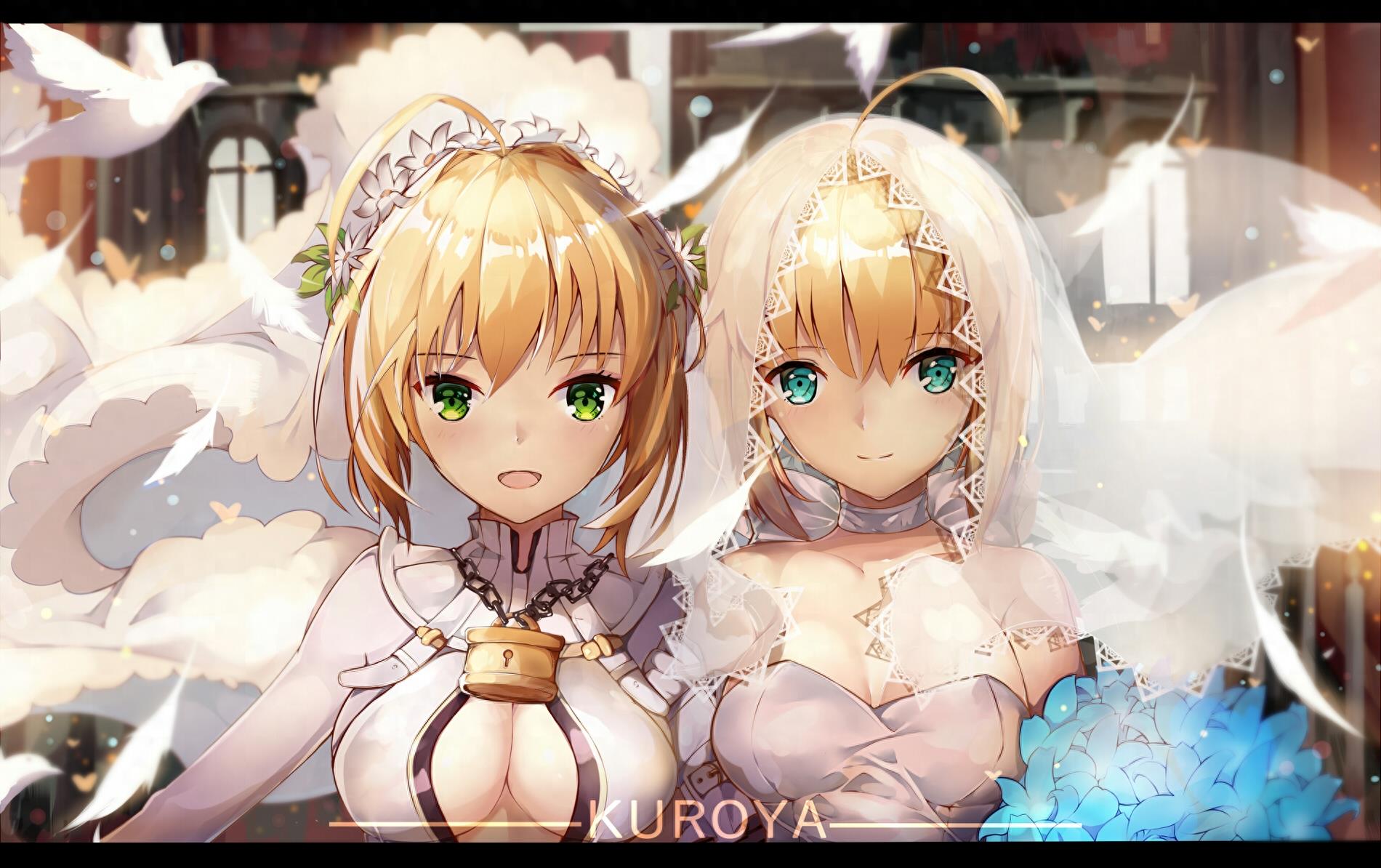 Fate｜Saber尼禄高清美图，哪张是你的一见倾心