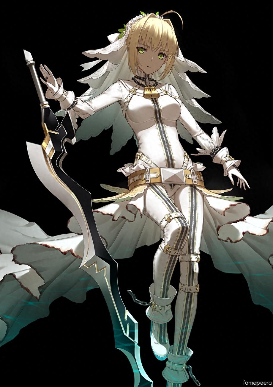 Fate｜Saber尼禄高清美图，哪张是你的一见倾心
