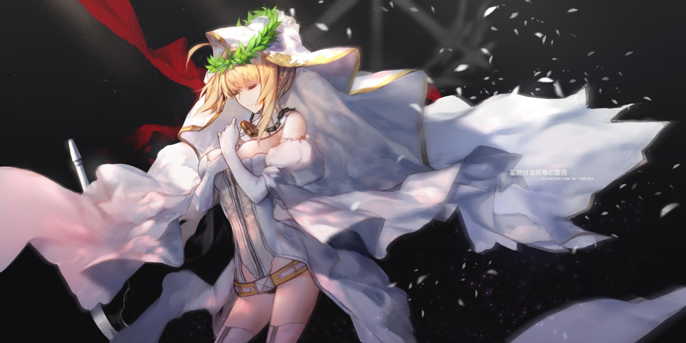 Fate｜Saber尼禄高清美图，哪张是你的一见倾心