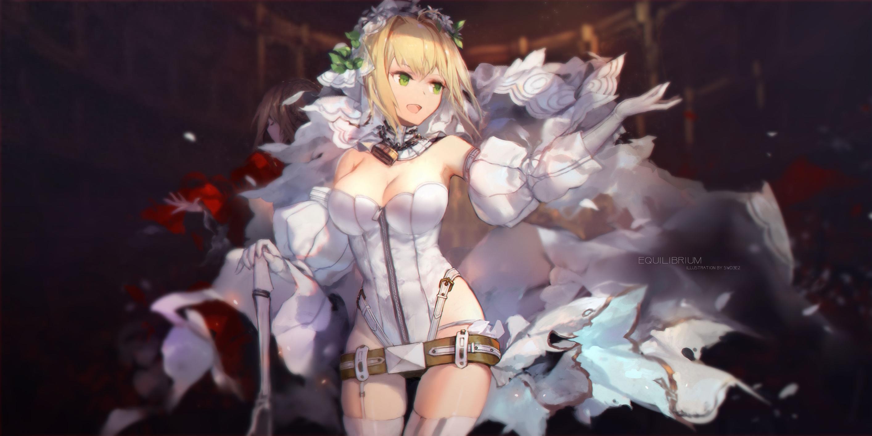 Fate｜Saber尼禄高清美图，哪张是你的一见倾心