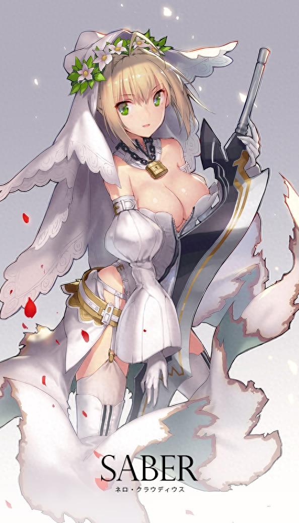 Fate｜Saber尼禄高清美图，哪张是你的一见倾心