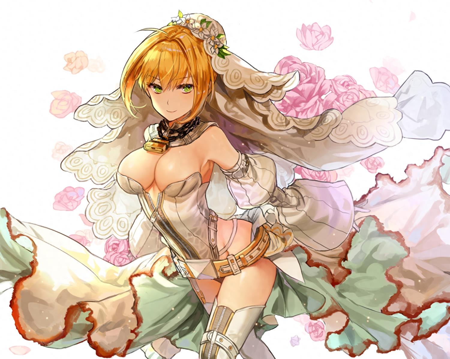 Fate｜Saber尼禄高清美图，哪张是你的一见倾心