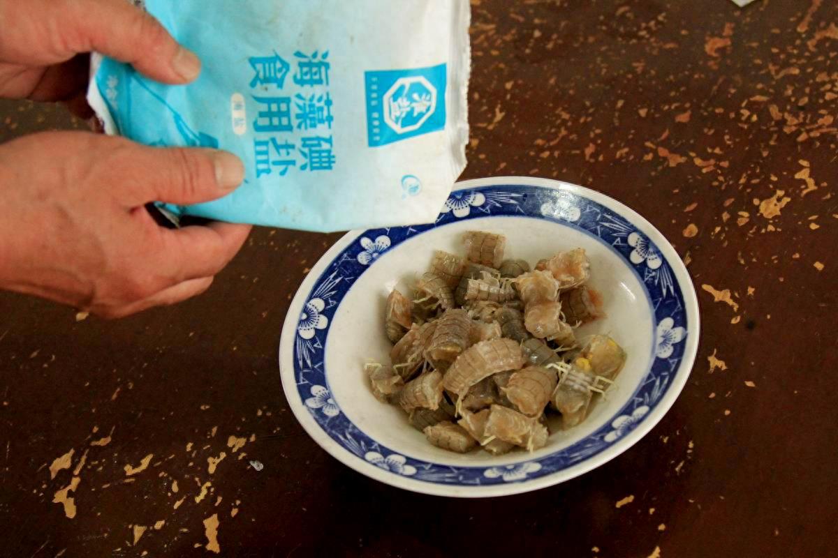 虾婆味道鲜美，制作方法特别有人不敢吃