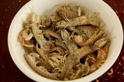 ​虾婆味道鲜美，制作方法特别有人不敢吃