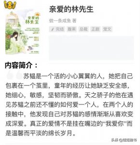 ​三本好看的都市总裁文-腹黑甜宠