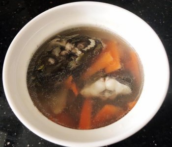 ​这道清炖黄甲鱼汤简单快手，超下饭