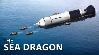 ​世界最大的概念火箭——“海龙号”，可在海上发射，成本低廉