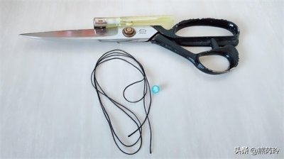 ​戒指编织图文过程，一根线一颗珠子，怎么编戒指