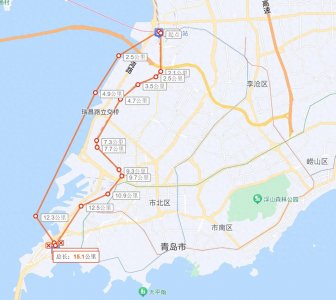 ​青岛站至青岛北站之间及青岛站至黄岛的海底隧道设想
