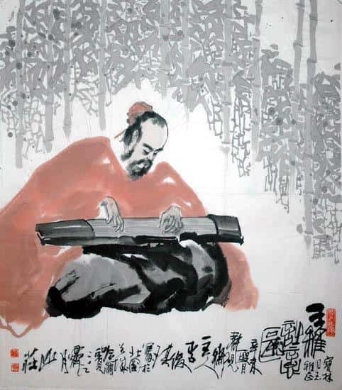 送别王维下马饮君酒图片（送别王维下马饮君酒赏析）
