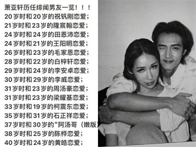 ​萧亚轩个人资料简介(恋爱小天后萧亚轩，鼓励自己走出第17段失败感情，已搬离
