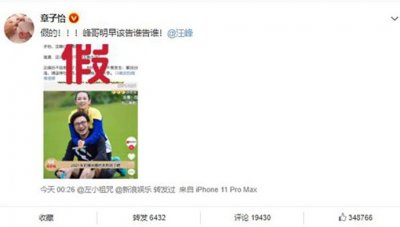 ​章子怡辟谣汪峰离婚传闻 章子怡三重门事件是什么意思